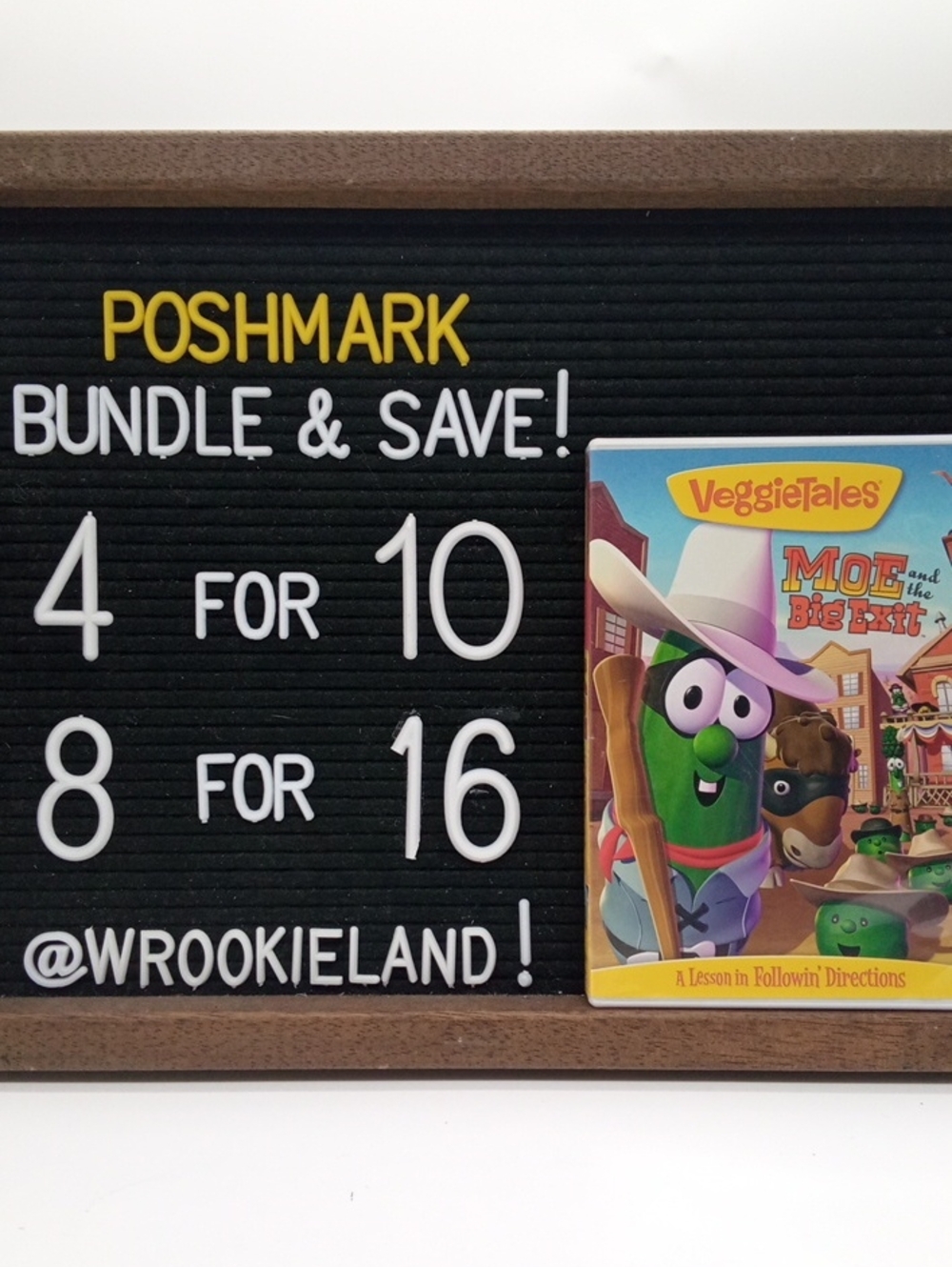VeggieTales Moe And The Big Exit DVD#E100